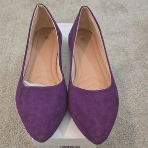 Elegant Purple Women's Flats